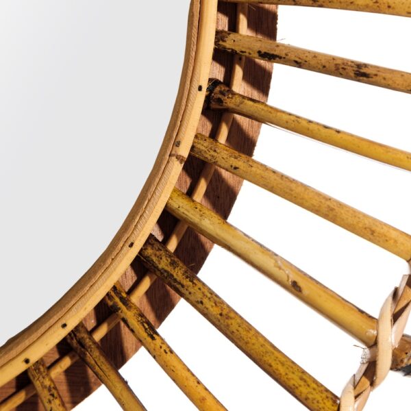 Espejo Natural Bambú