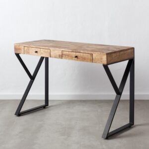 escritorio industrial madera mango